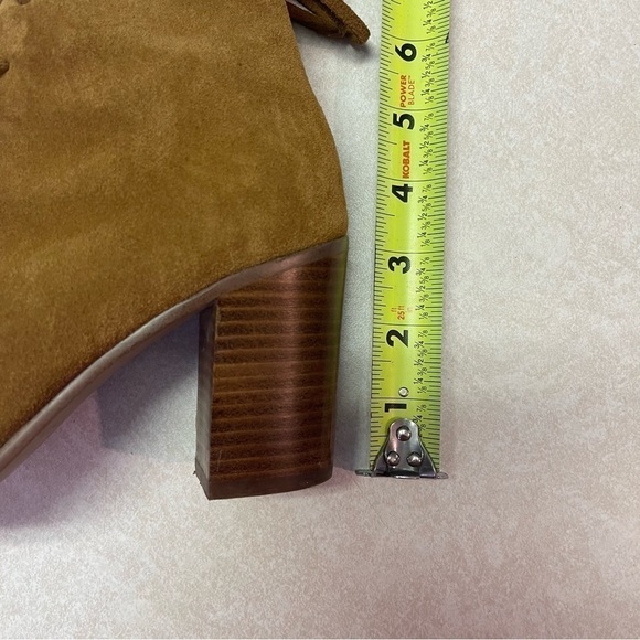 Steve MADDEN FRINGE Ankle Boot Open Toe Fringe Bohemian US 6B - Picture 9 of 11